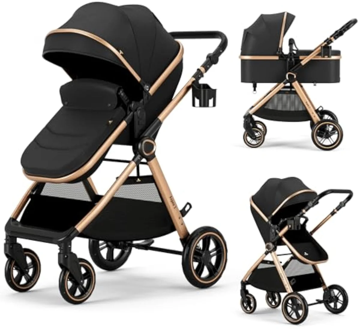 Accombe 2 in 1 Baby Stroller
